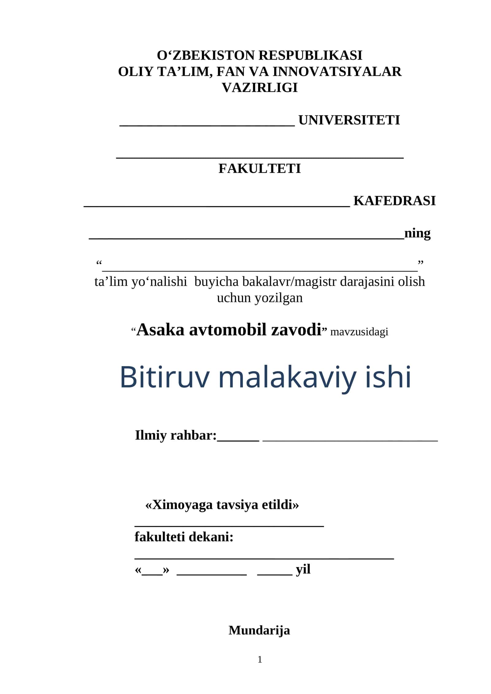 Asaka avtomobil zavodi 1
