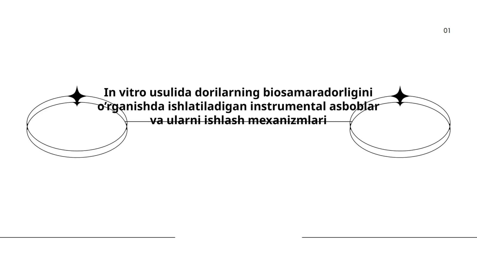 In vitro usulida dorilarning biosamaradorligini o’rganishda ishlatiladigan instrumental asboblar va ularni ishlash mexanizmlari 1