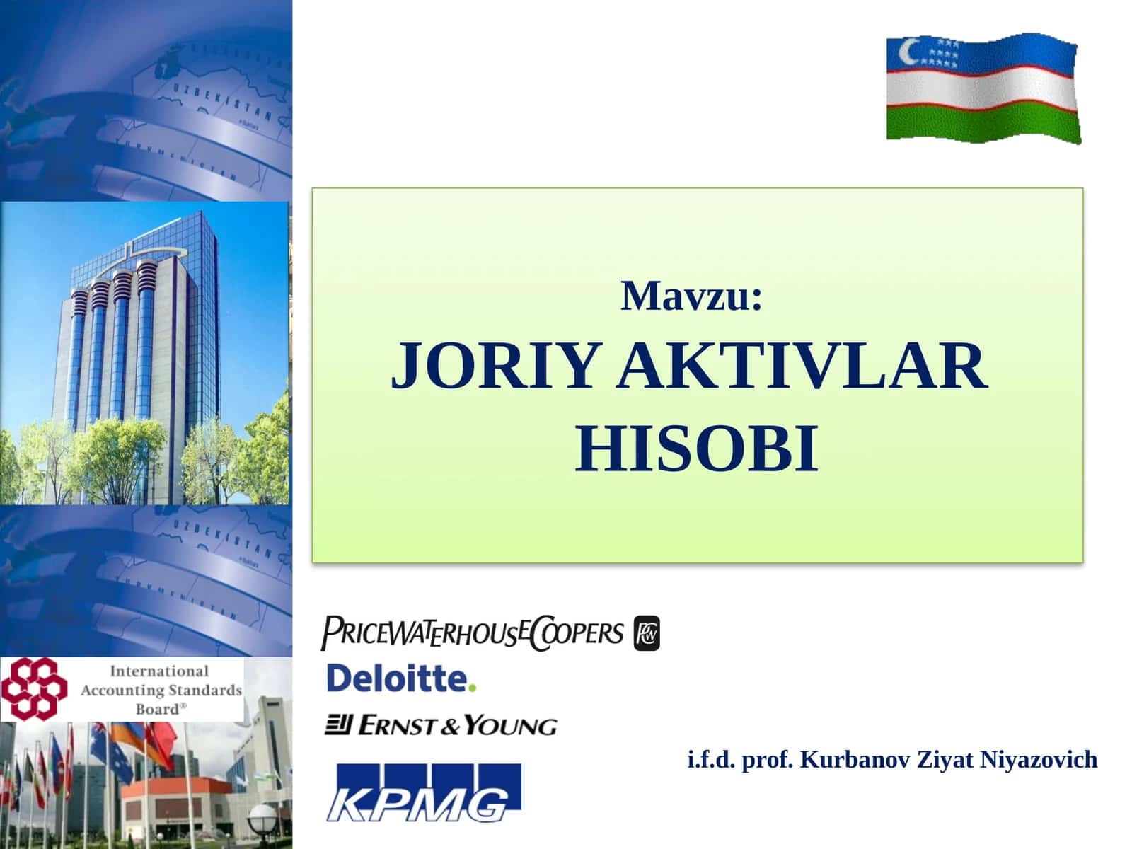 JORIY AKTIVLAR HISOBI 1