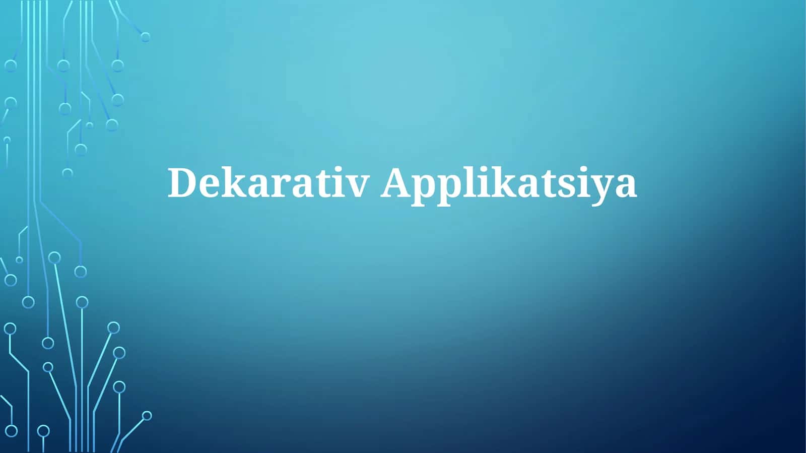 DekarativApplikatsiya 1