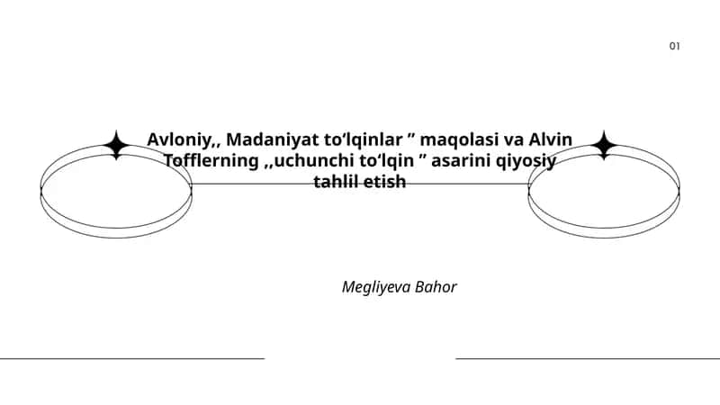 Avloniy va Toffler asarlarining davri 1