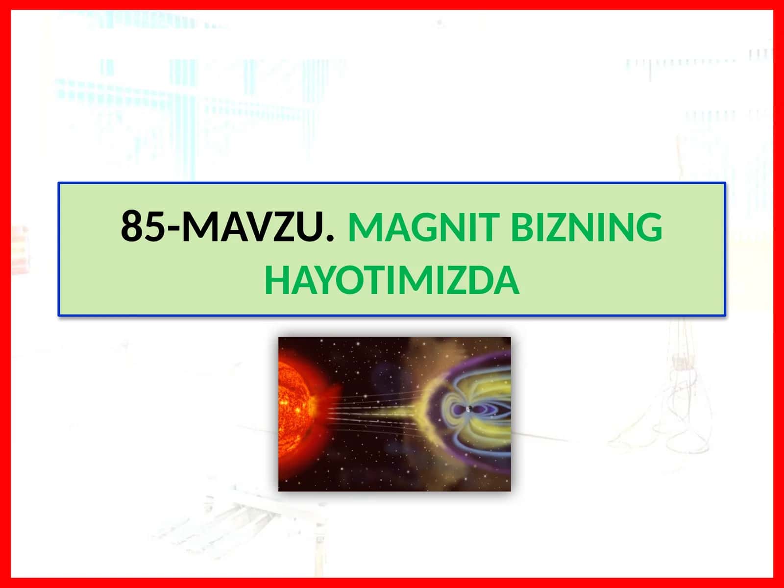 MAGNIT BIZNING HAYOTIMIZDA 1