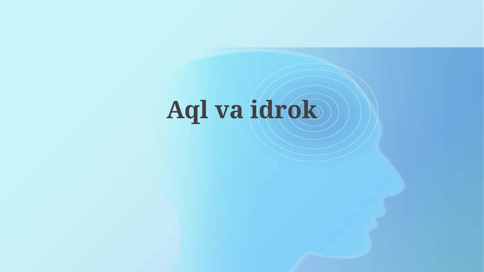 Aqlvaidrok 1