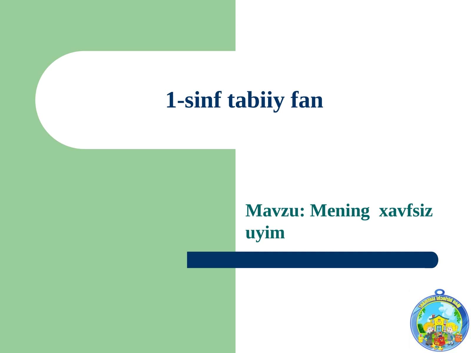Mening xavfsiz uyim 1