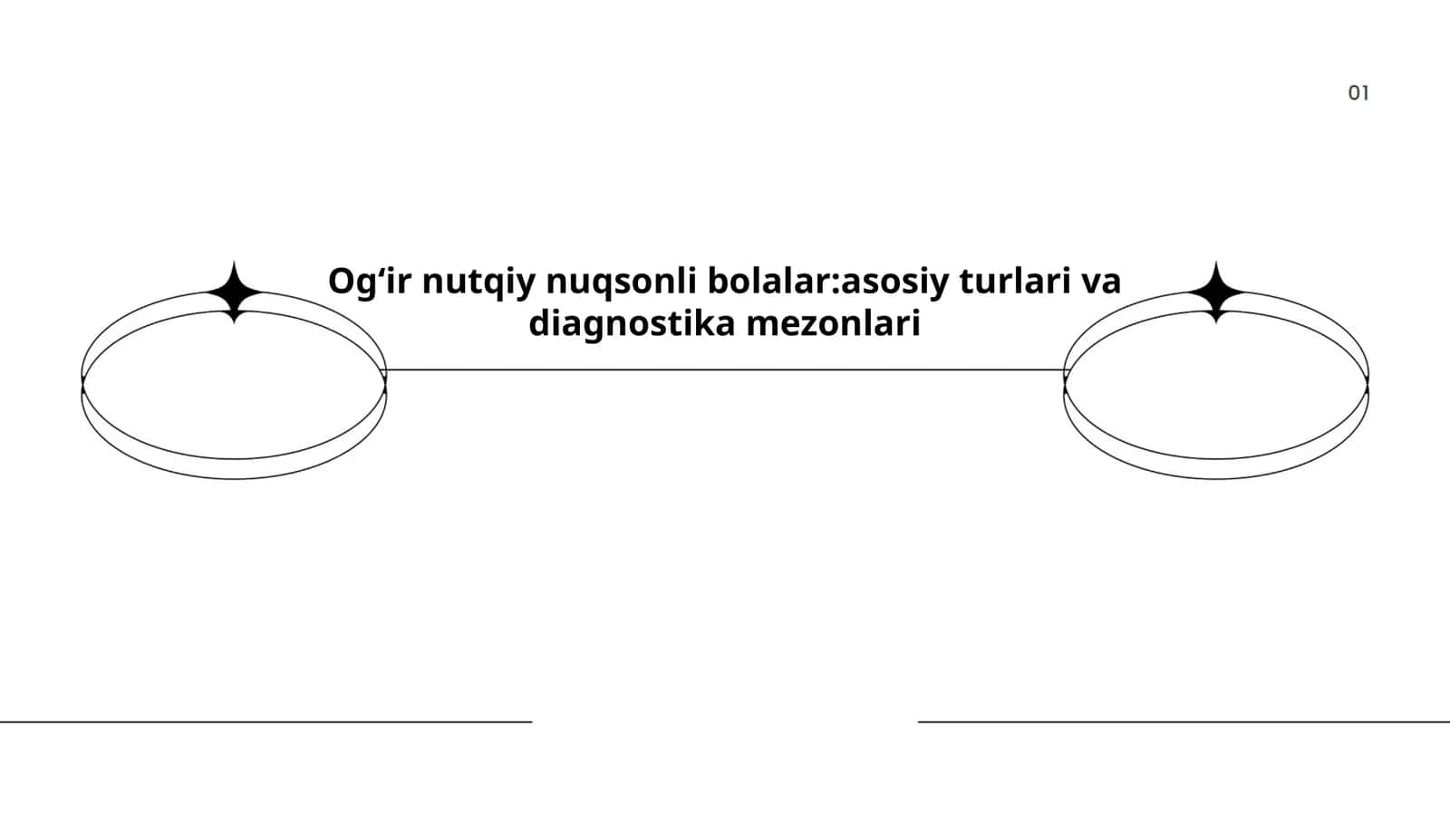 Ogʻir nutqiy nuqsonli bolalar:asosiy turlari va diagnostika mezonlari 1
