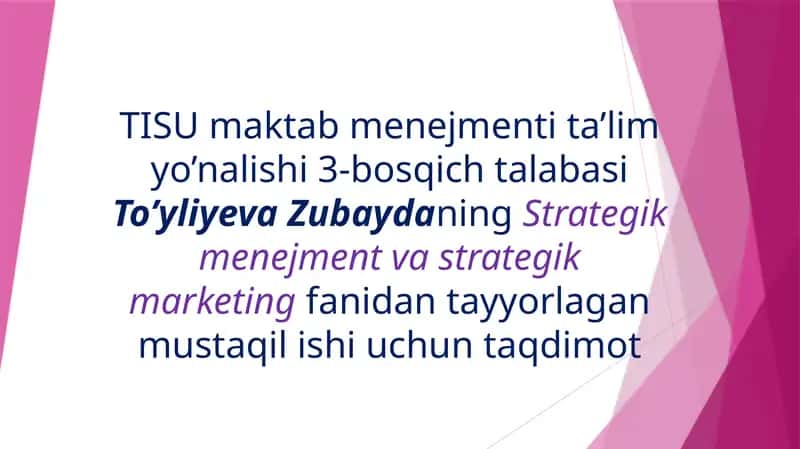 Tashkilotni aylanish orqali boshqarish 1