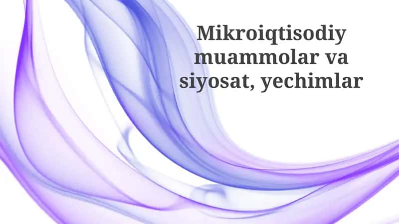 Muammolarga Yechimlar 1