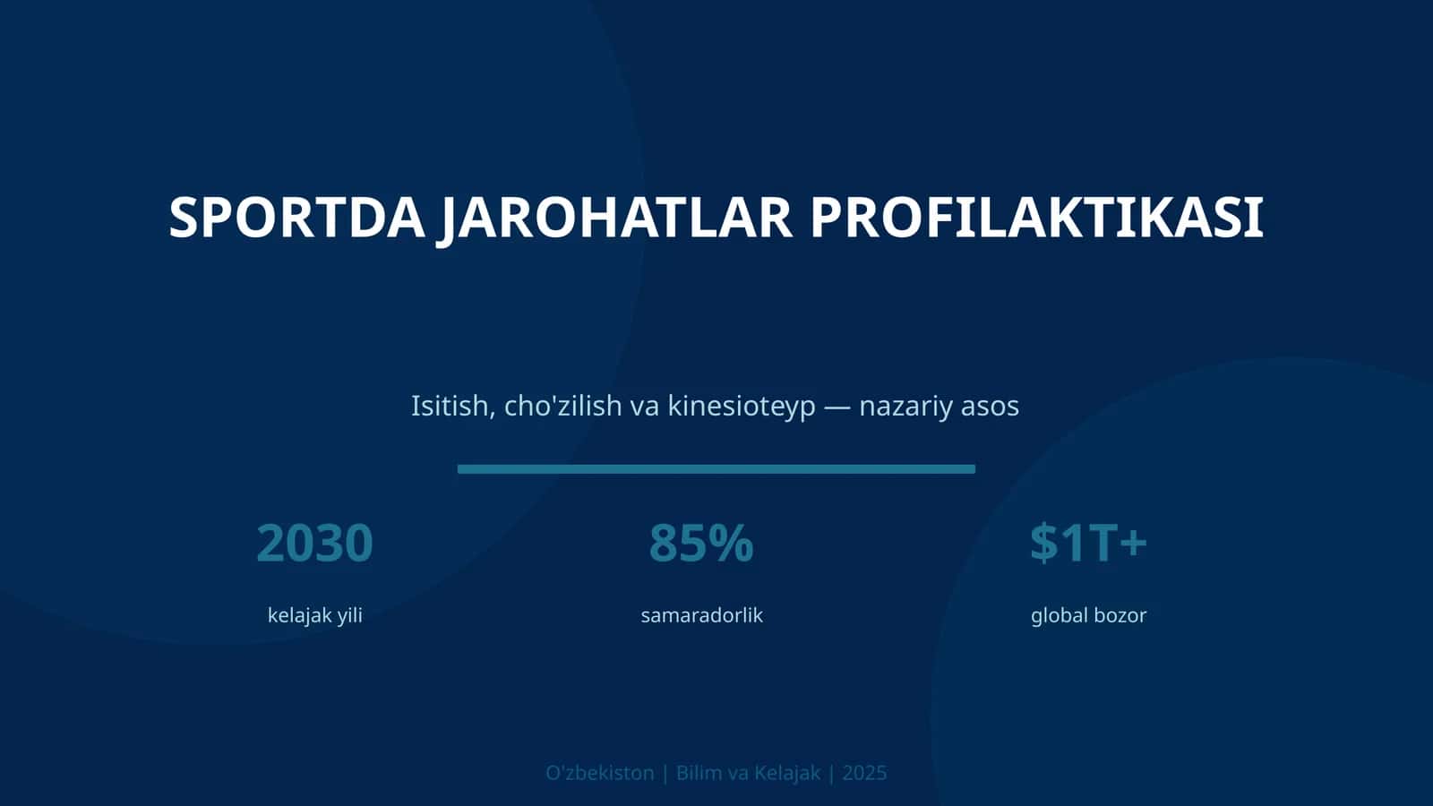 Sportda jarohatlar profilaktikasi 1