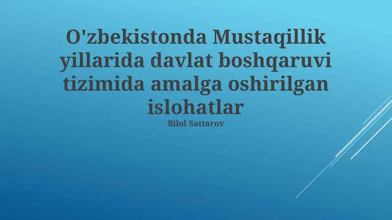 Korrupsiyaga qarshi kurash harakatlari 1