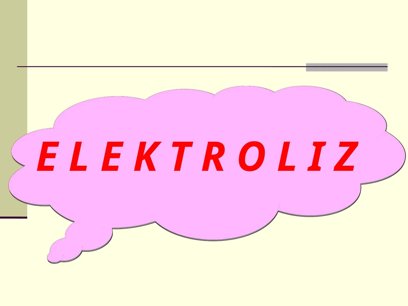 ELEKTROLIZ 1