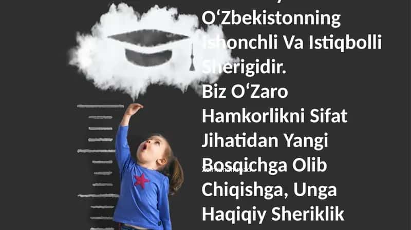 Germaniya OʻZbekistonning Ishonchli Va Istiqbolli Sherigidir 1