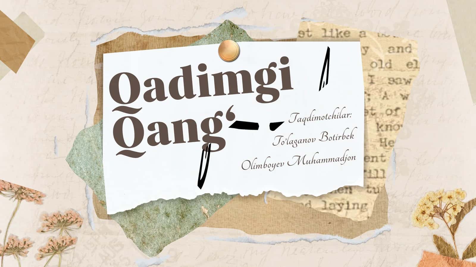 Qadimgi Qang' 1