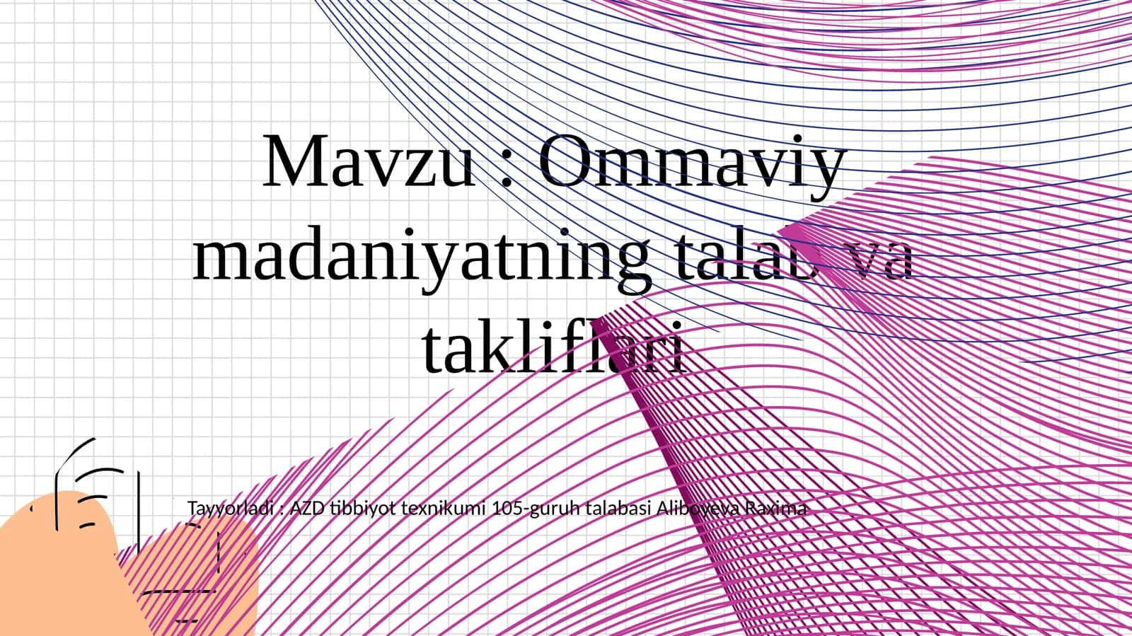 Ommaviy madaniyatning talab va takliflari 1