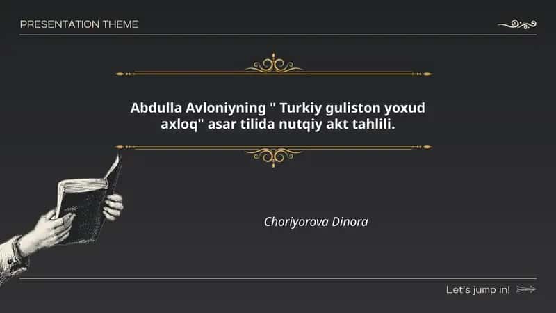 Turkiy guliston yoxud axloq 1