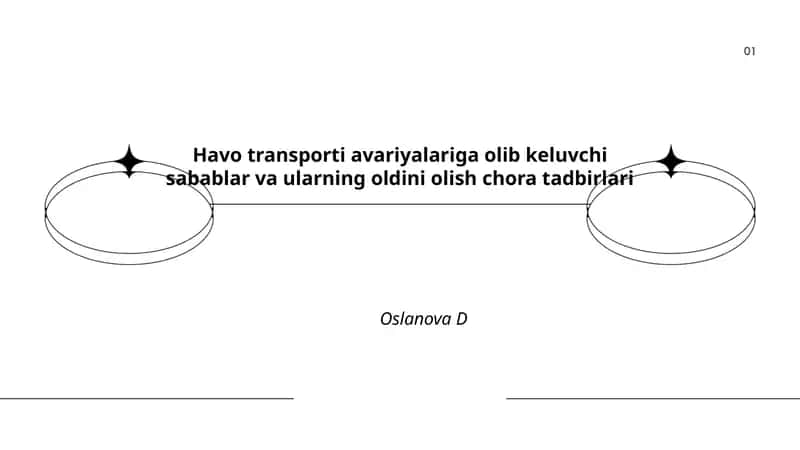 Havo transporti avariyalariga olib keluvchi sabablar va ularning oldini olish chora tadbirlari 1