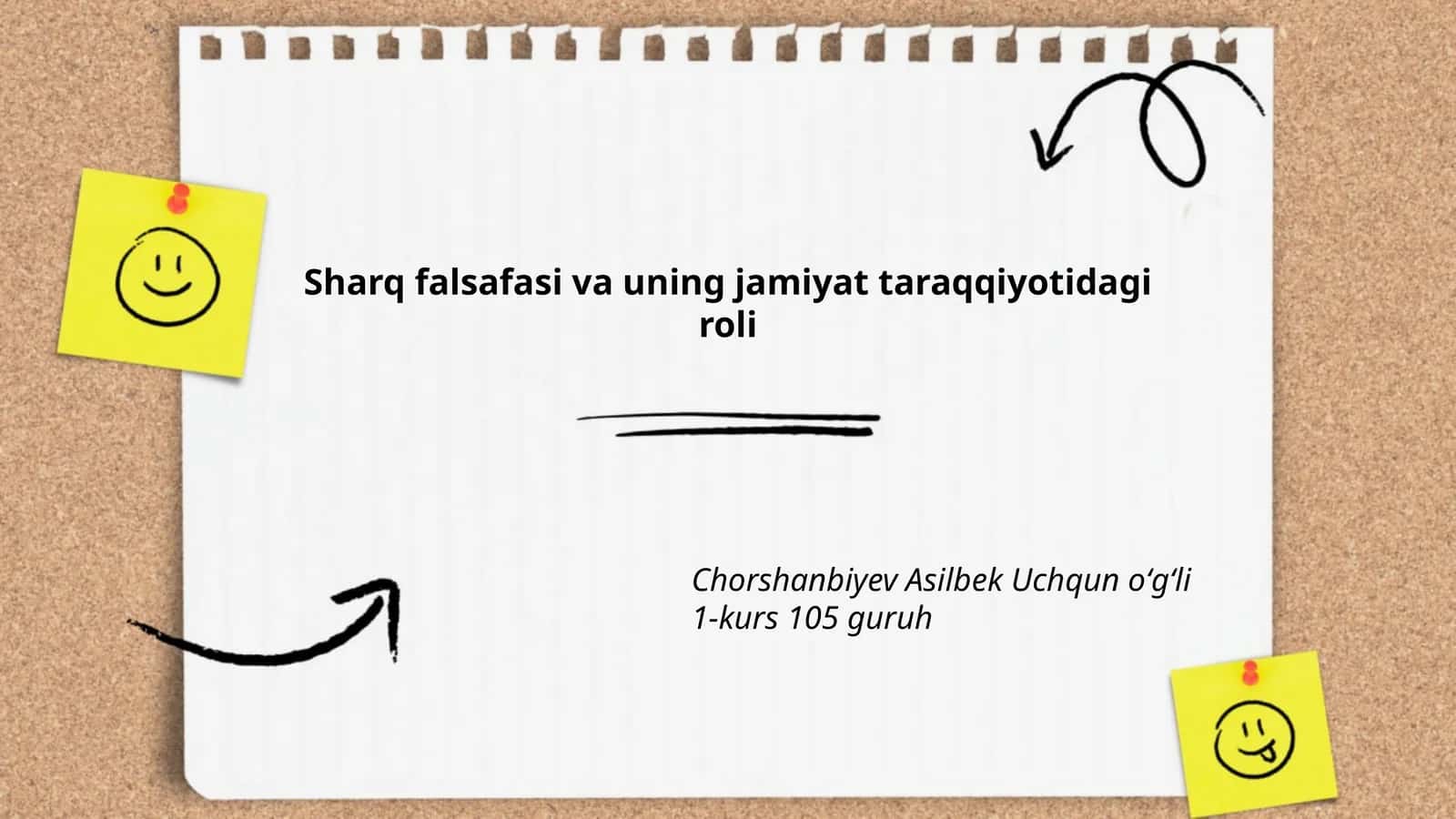 Sharq falsafasi va uning jamiyat taraqqiyotidagi roli 1