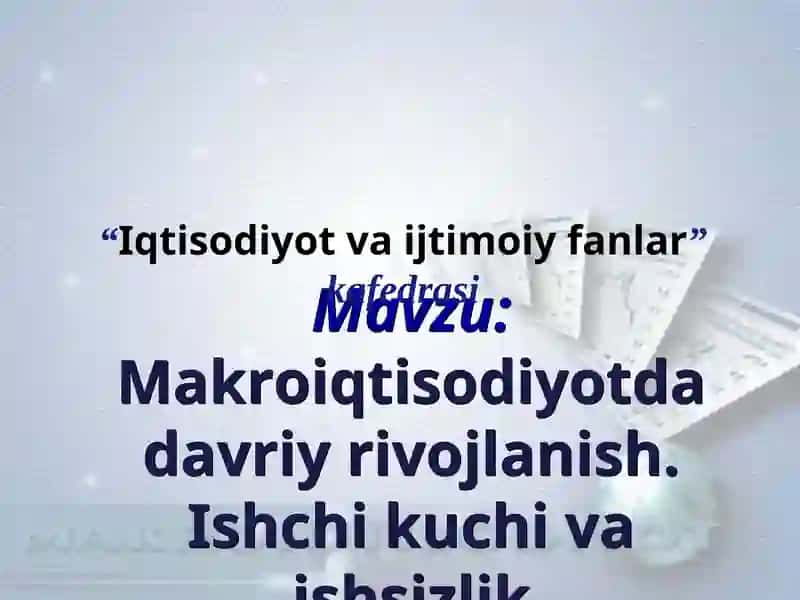 Iqtisodiy davrlar