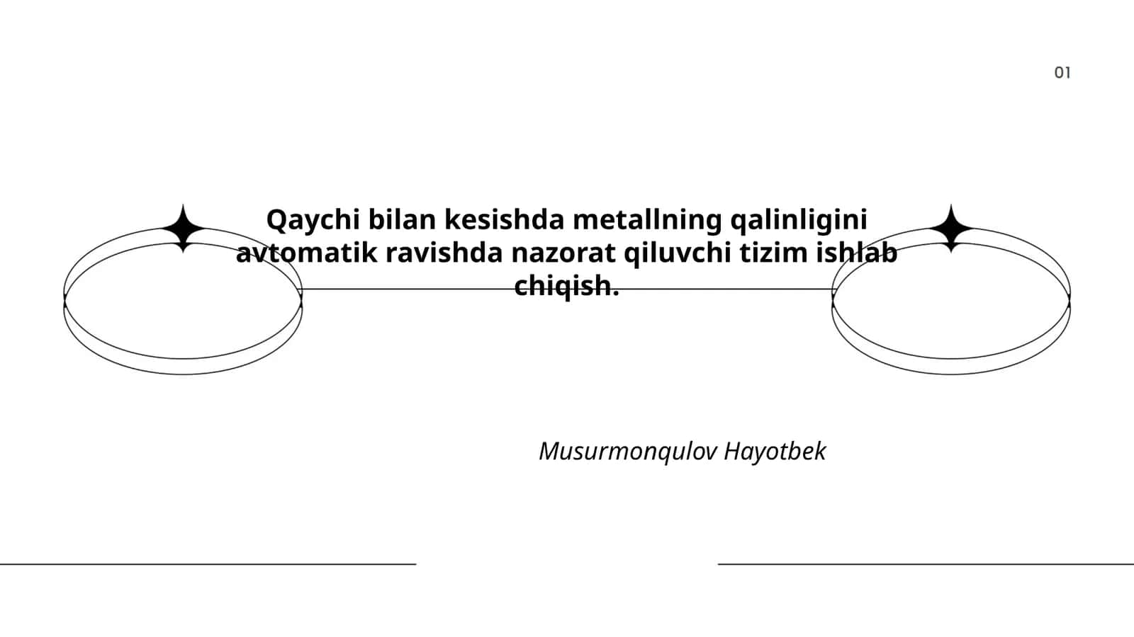 Qaychi bilan kesish texnologiyasi 1