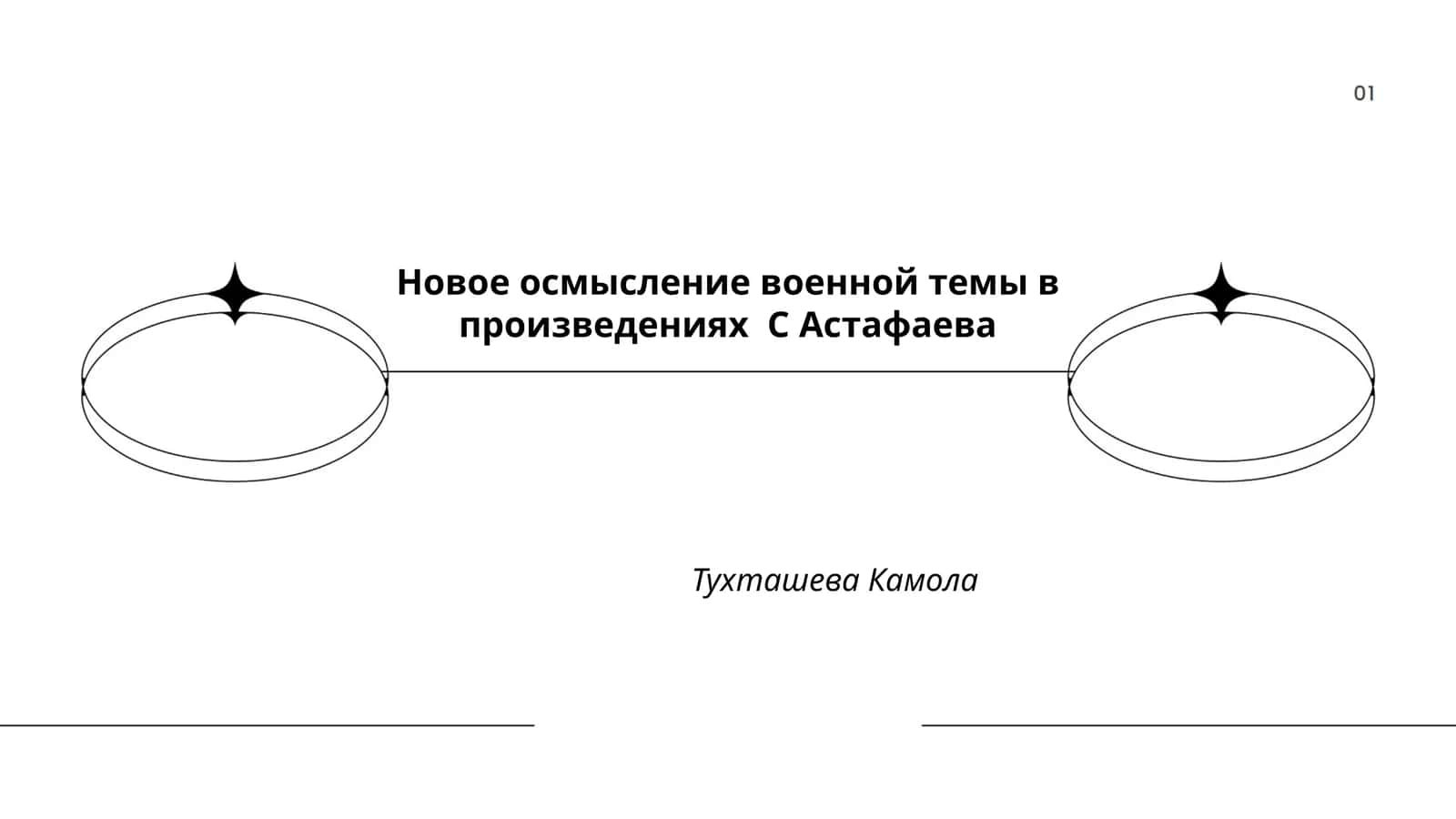 Новое осмысление военной темы в произведениях С Астафаева 1