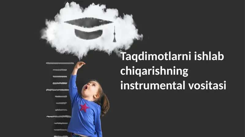 Taqdimotlarniishlabchiqarishninginstrumentalvositasi 1