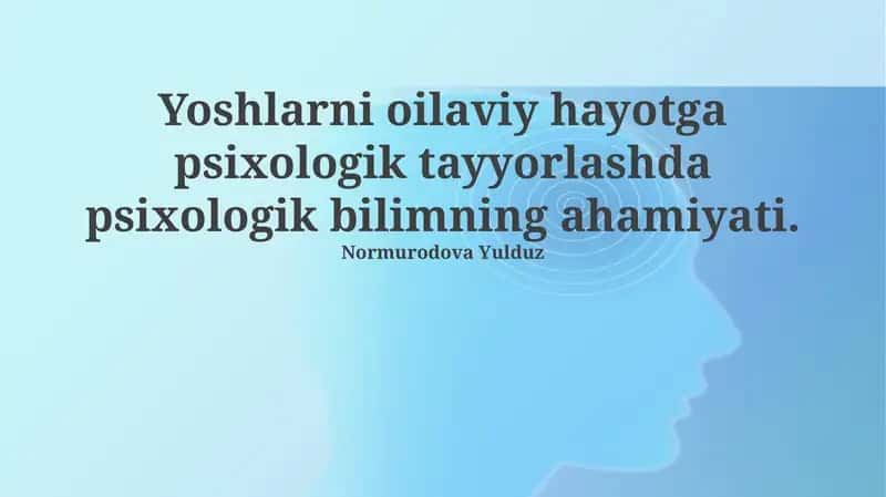 Oilaviy Psixologiya Kurslari 1