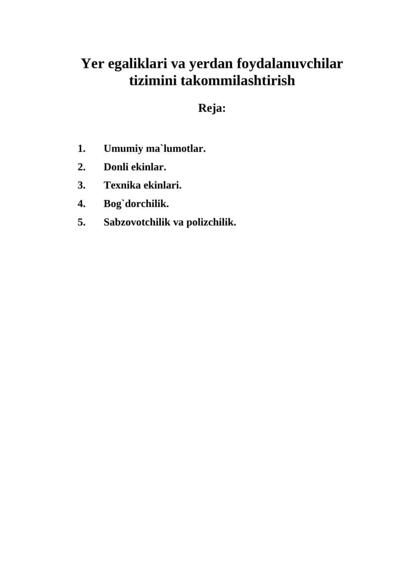 Umumiy ma`lumotlar 1