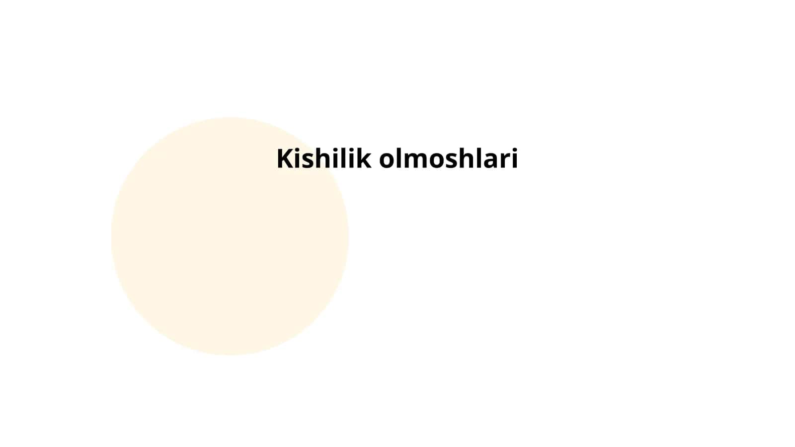 Kishilik olmoshlari 1