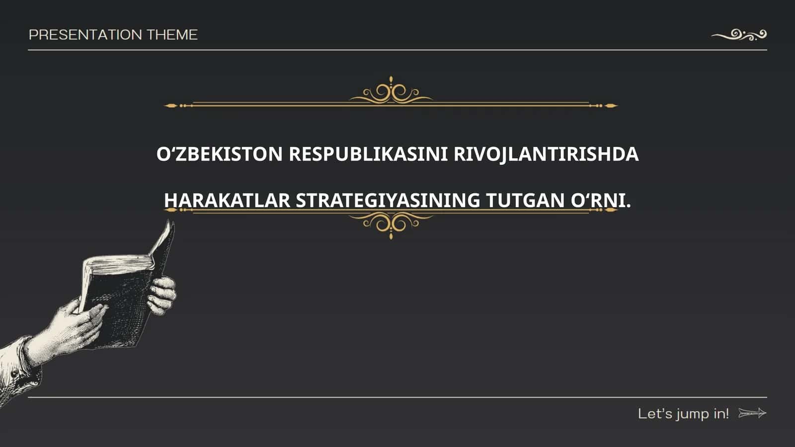 Harakatlar strategiyasining umumiy maqsad va vazifalari 1