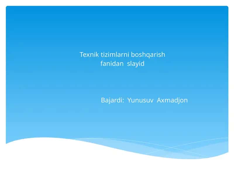 Qaror qabul qilishning tabaqalanish usuli 1