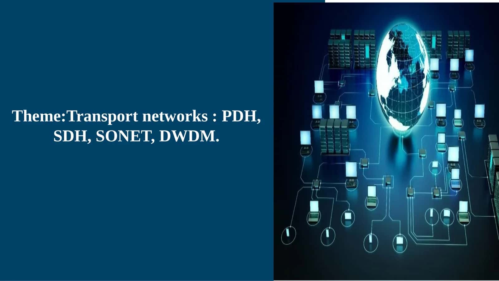Transport tarmoqlari (Transport Networks) 1