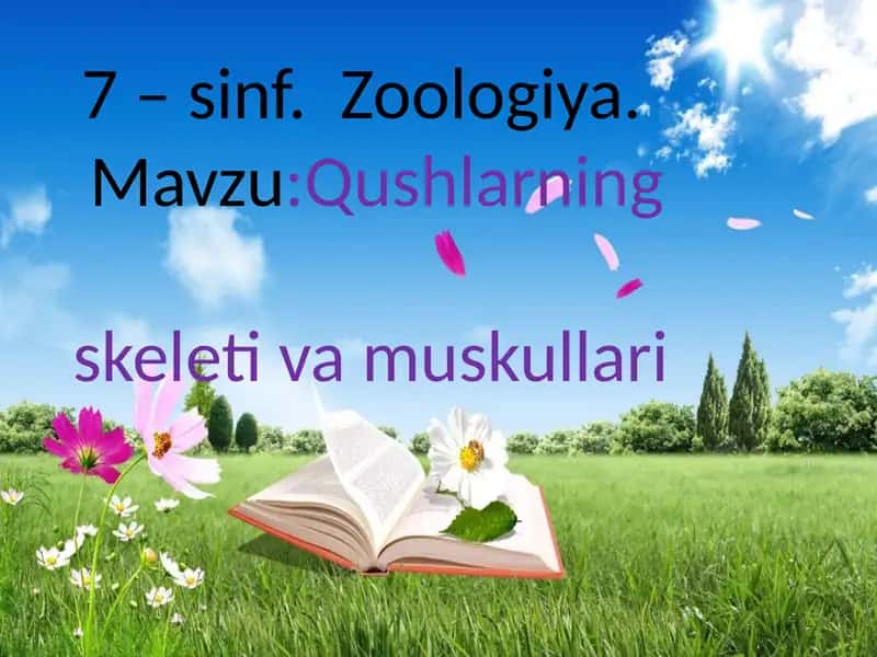 7 –sinf Zoologiya 1
