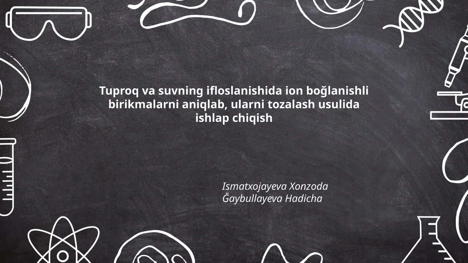 Ion bog'lanishli birikmalar 1