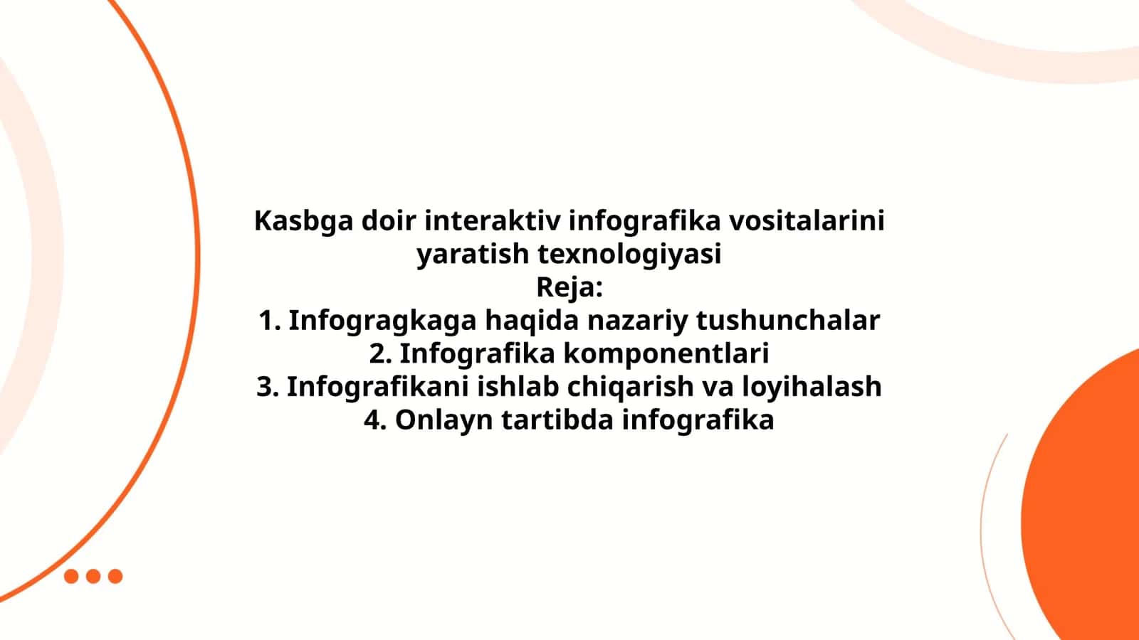 Kasbga doir interaktiv infografika vositalarini yaratish texnologiyasi 1