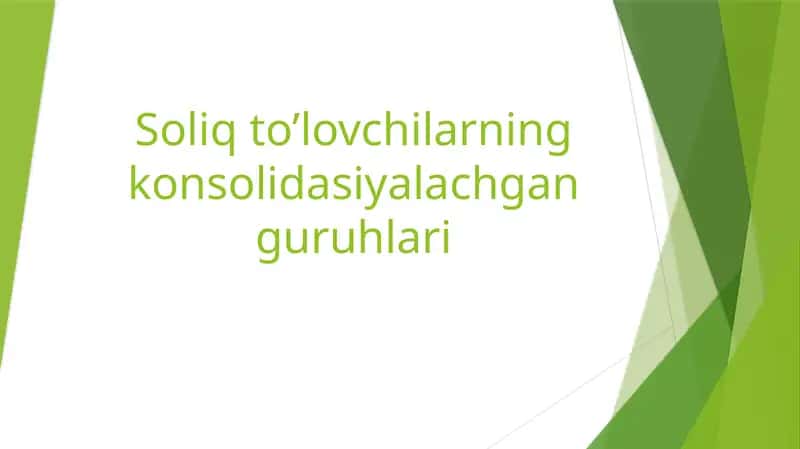 Konsolidasiyalash ganguruhlarining xosiyati 1