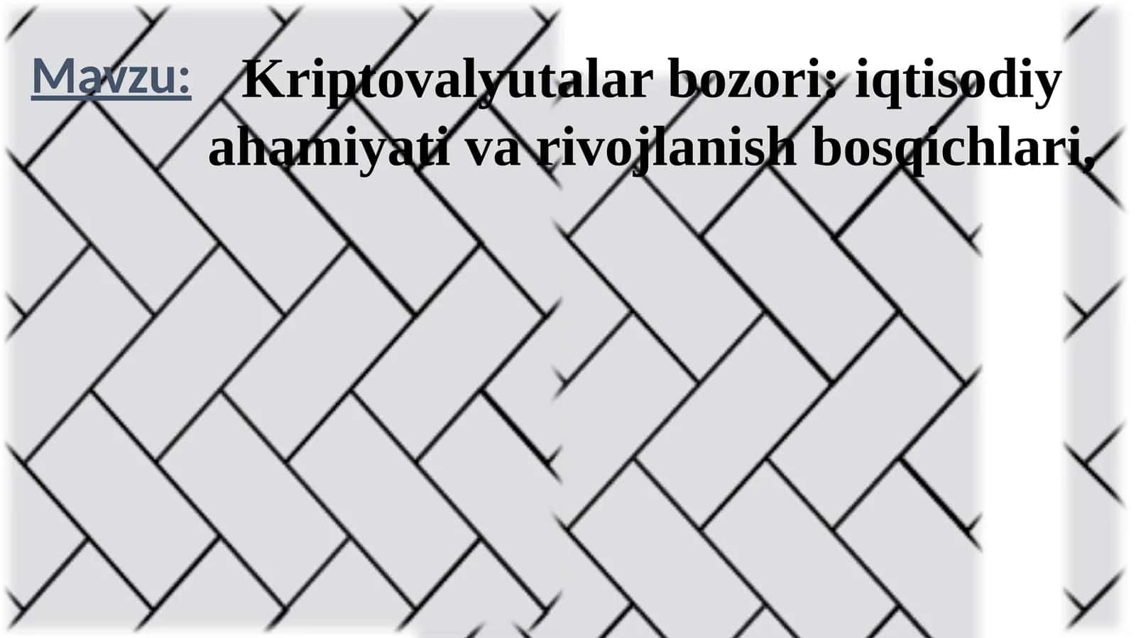 Kriptovalyutalar bozori: iqtisodiy ahamiyati va rivojlanish bosqichlari 1