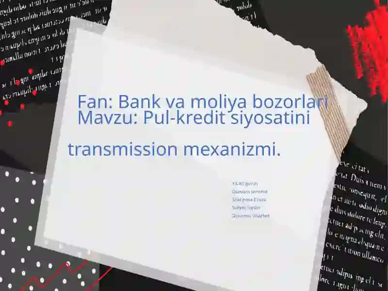 Pul-kreditsiyosatini
