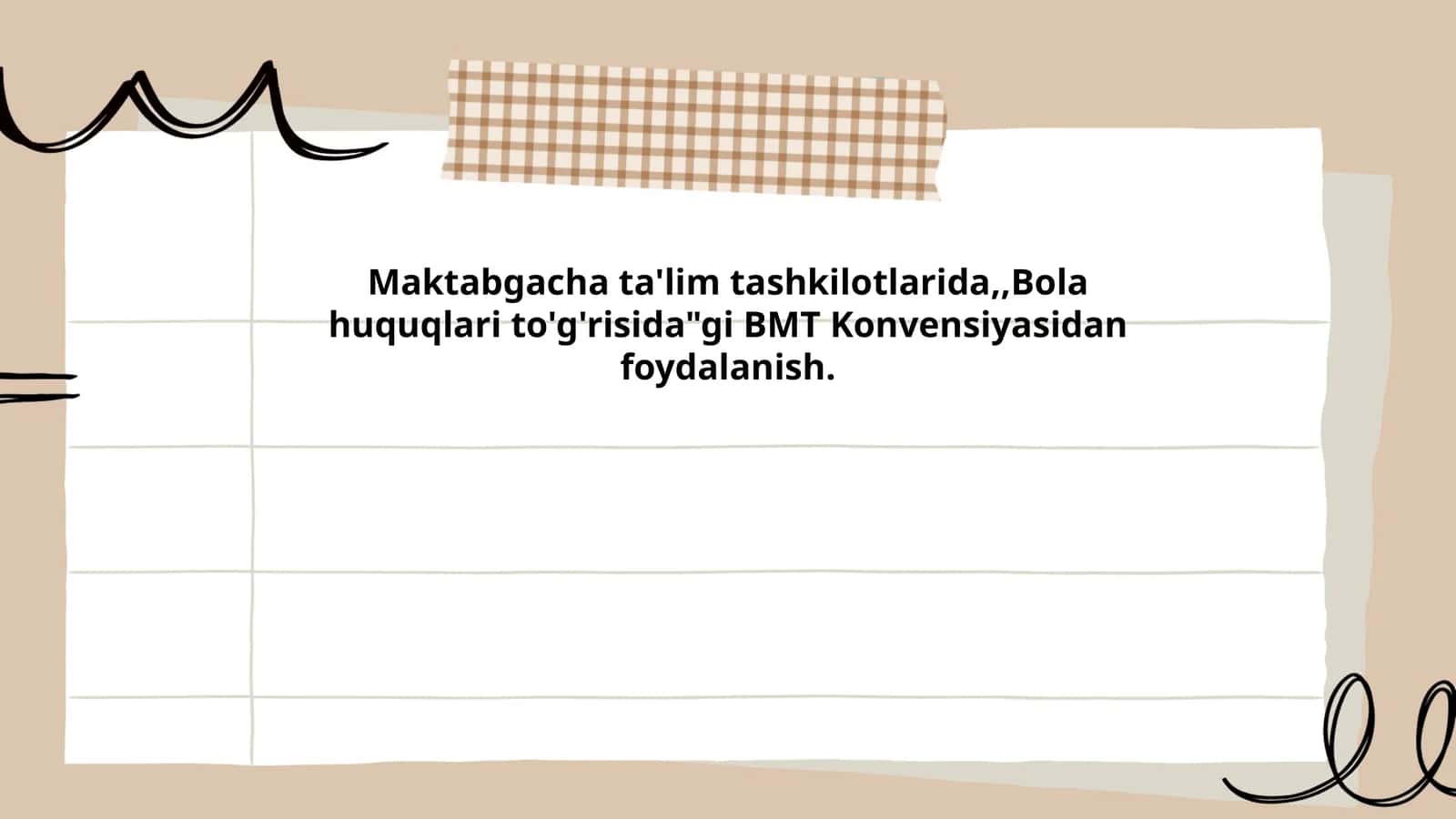 BMT Konvensiyasi: Bola huquqlari asoslari 1
