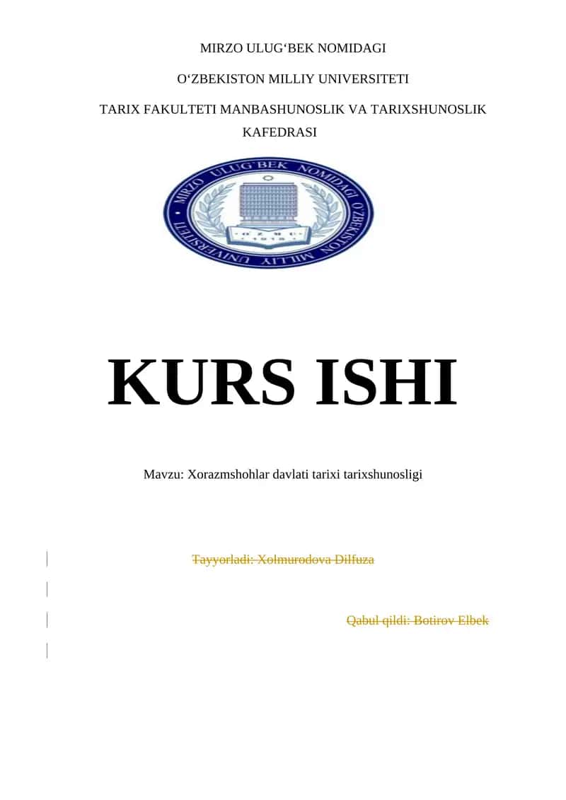 Xorazmshohlar davlati tarixi tarixshunosligi 1