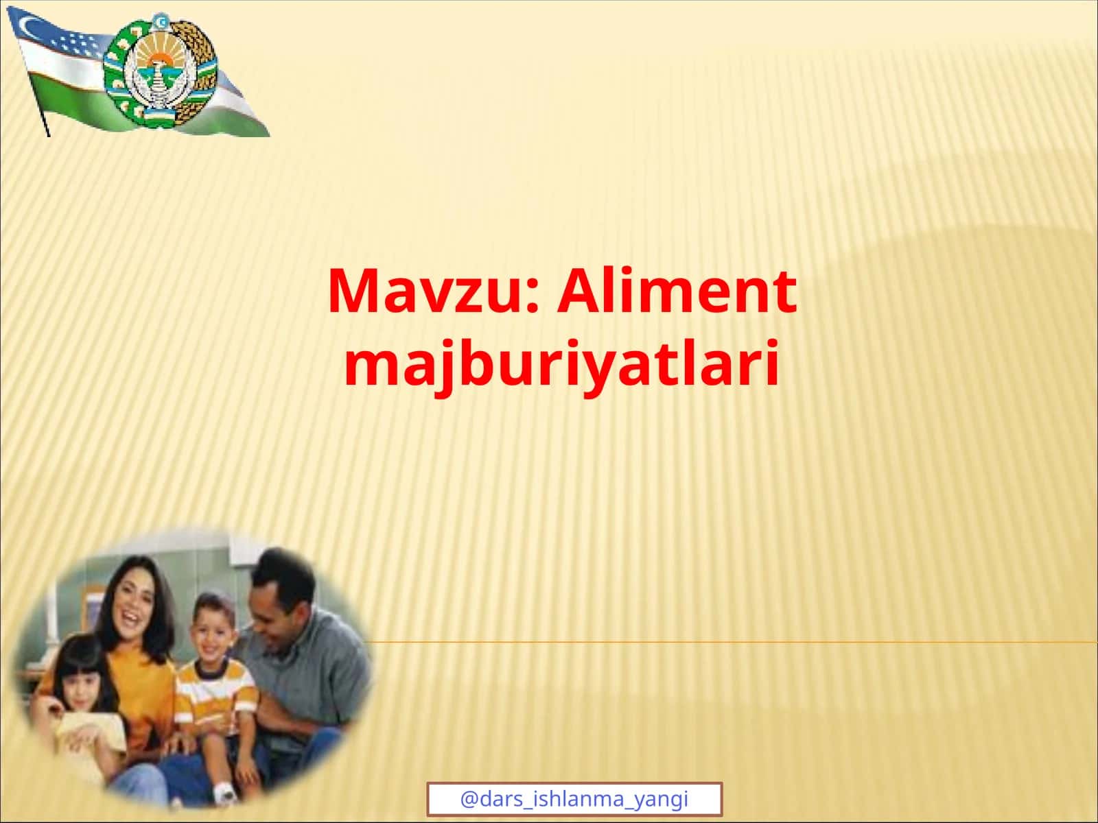 Aliment majburiyatlari 1