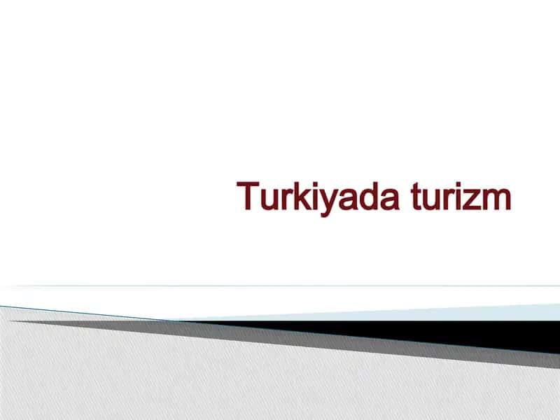Turkiyada turizm 1