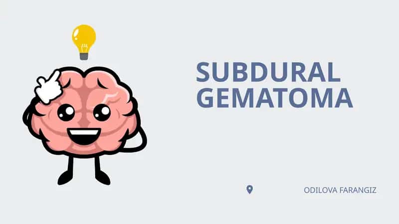 Subdural Gematoma 1