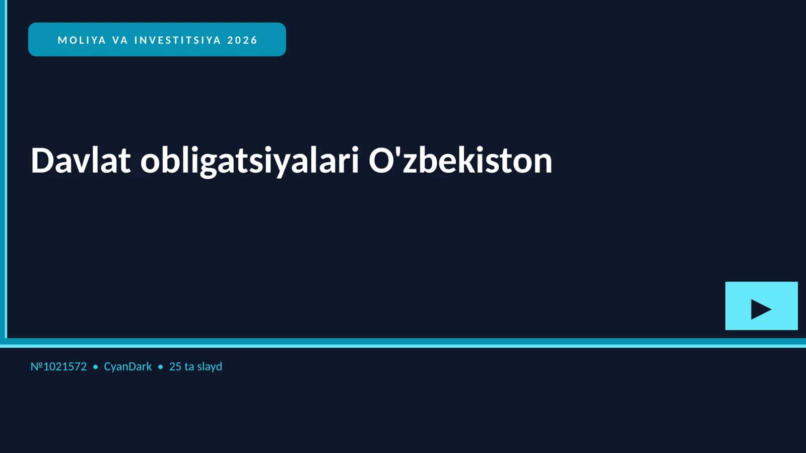 MOLIYA VA INVESTITSIYA 2026 1