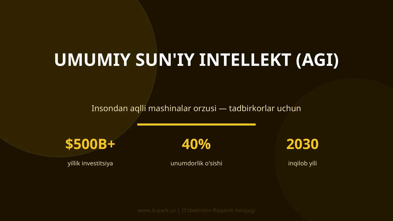 UMUMIY SUN'IY INTELLEKT (AGI) 1