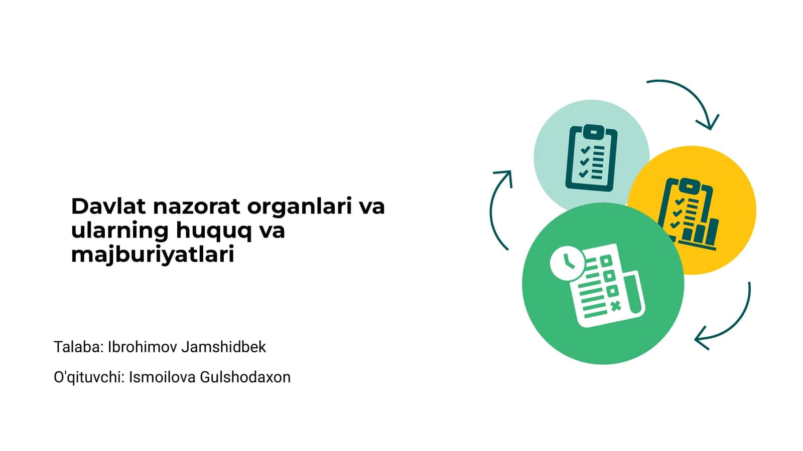 Davlat nazorat organlari va ularning huquq va majburiyatlari 1