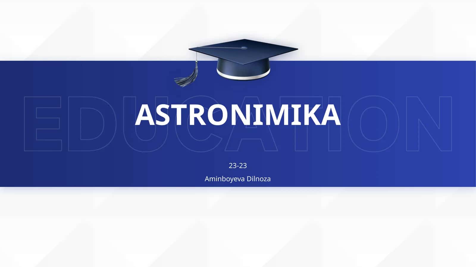 ASTRONIMIKA 1