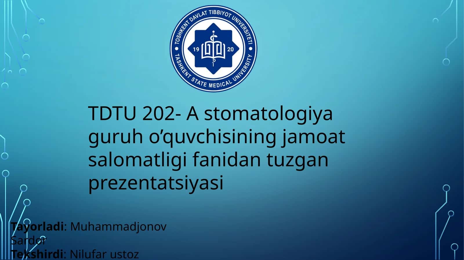 Aholi kasallanishi va uni o‘rganish usullari 1