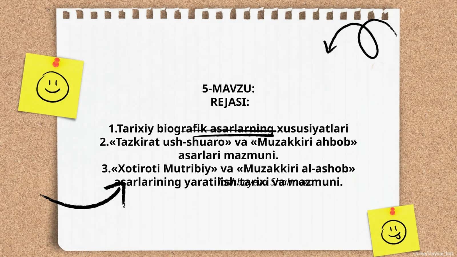 Tarixiy biografik asarlarning xususiyatlari 1