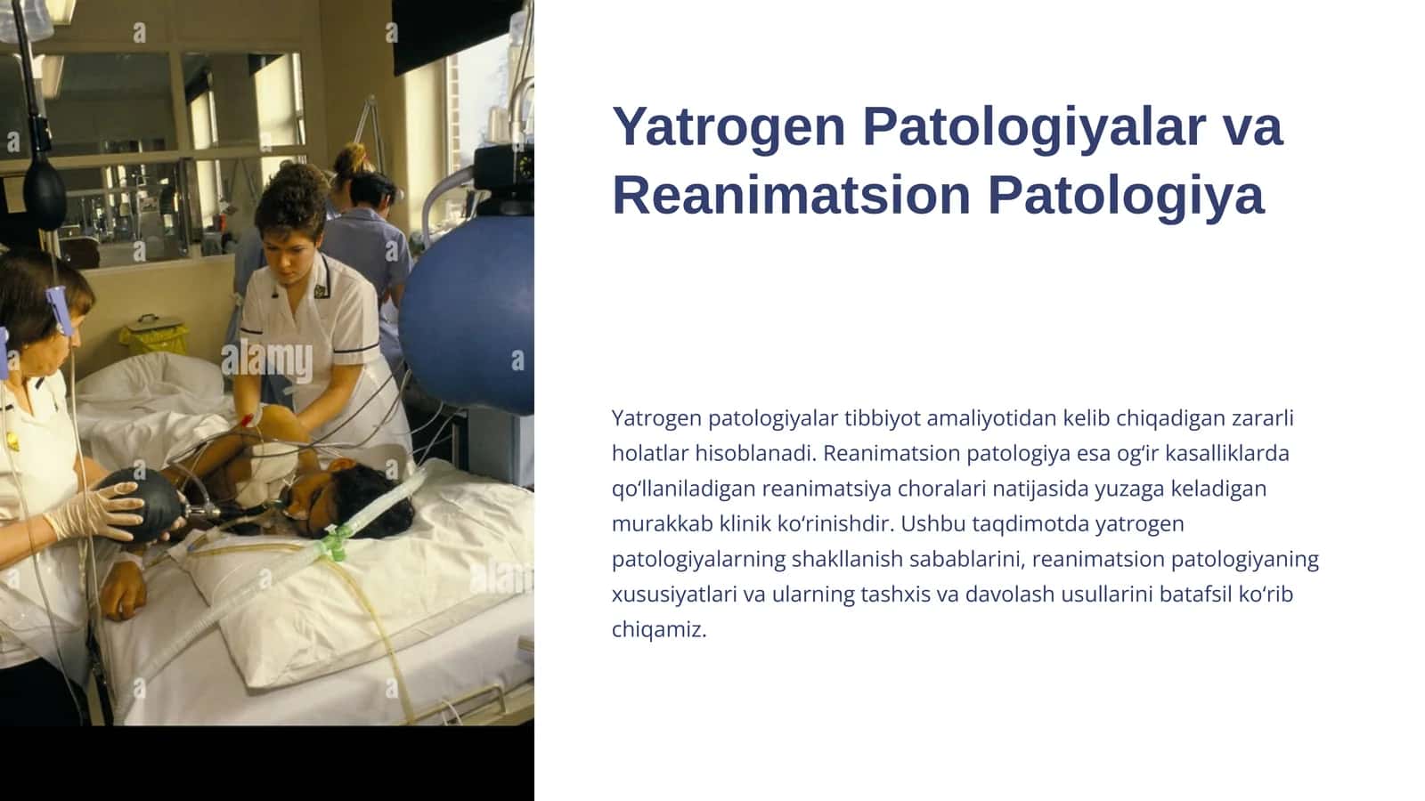 Yatrogen Patologiyalar va Reanimatsion Patologiya 1