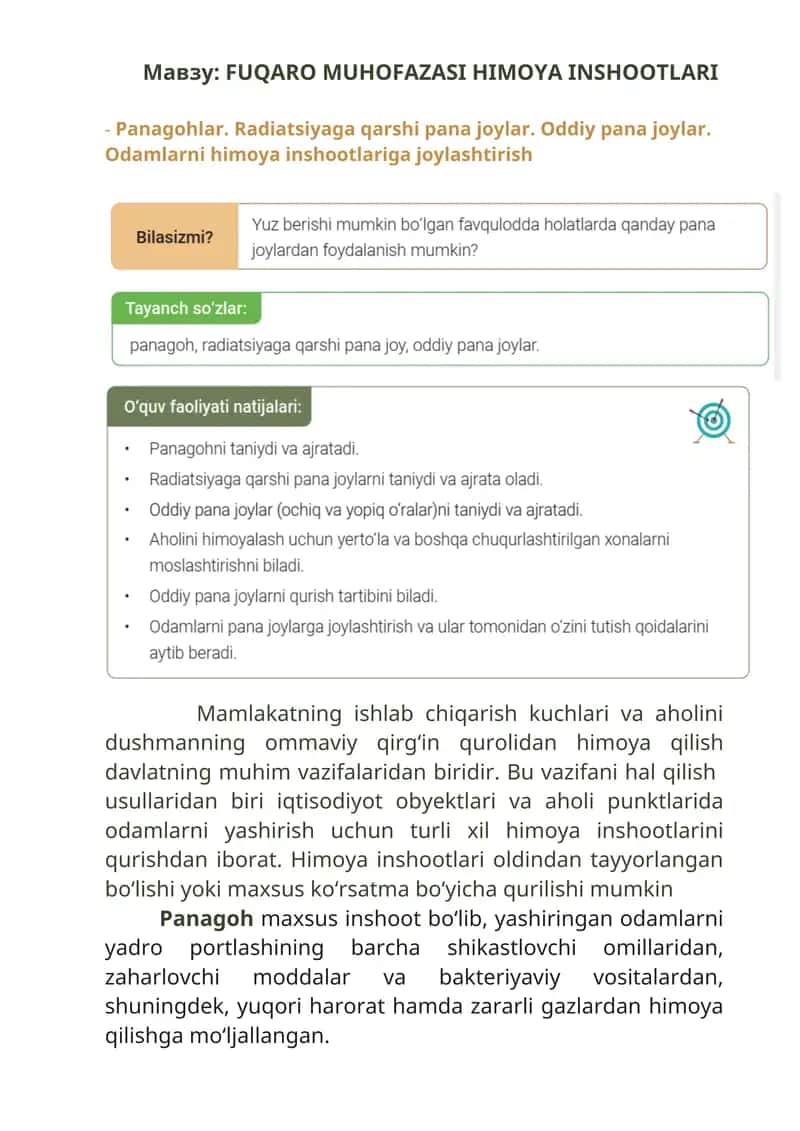 FUQARO MUHOFAZASI HIMOYA INSHOOTLARI 1