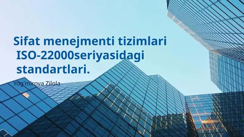ISO-22000 Standartlari 1